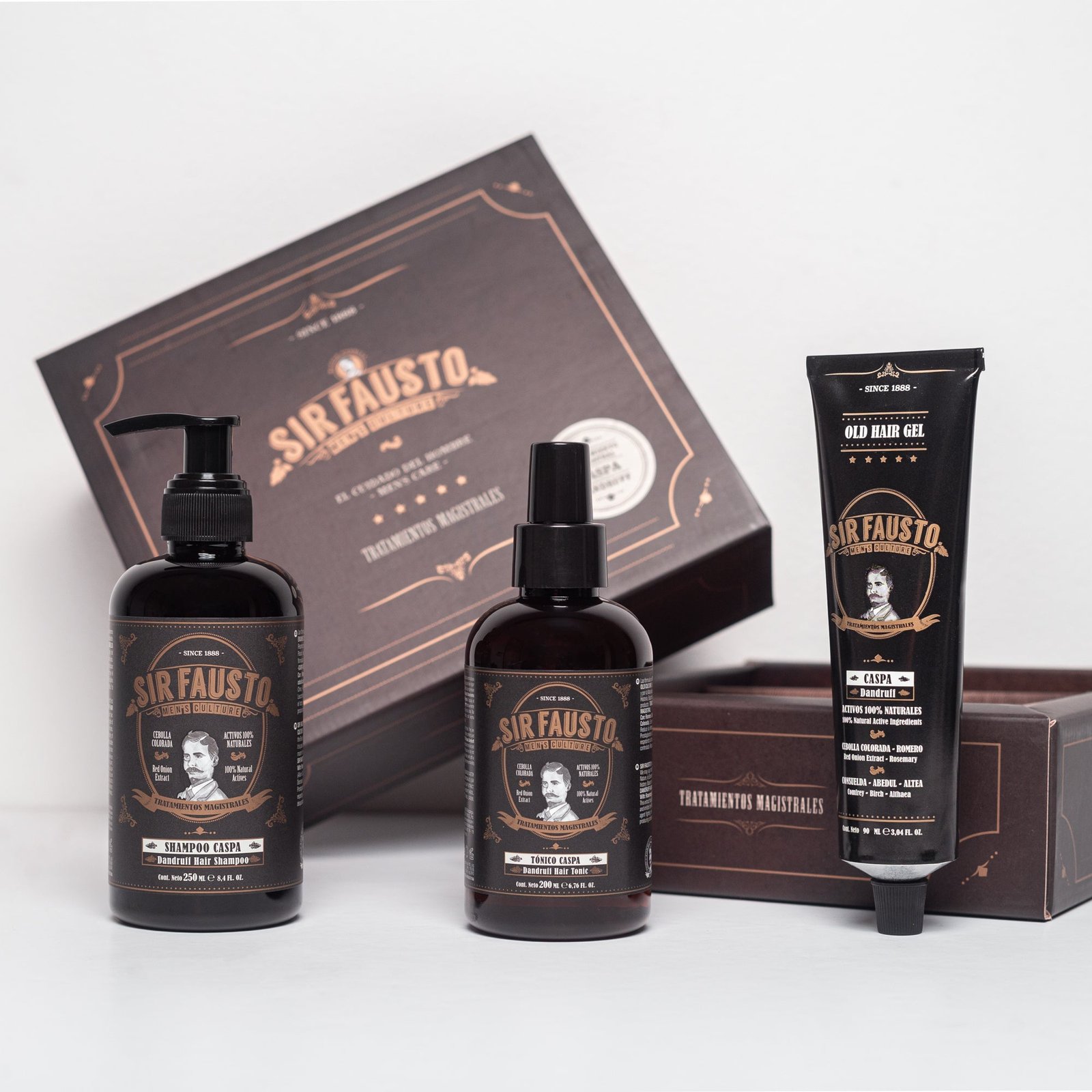Kit Sir Fausto Caspa Magistral 250 ml