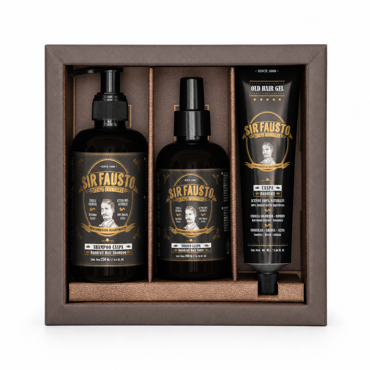 Kit Sir Fausto Caspa Magistral 250 ml
